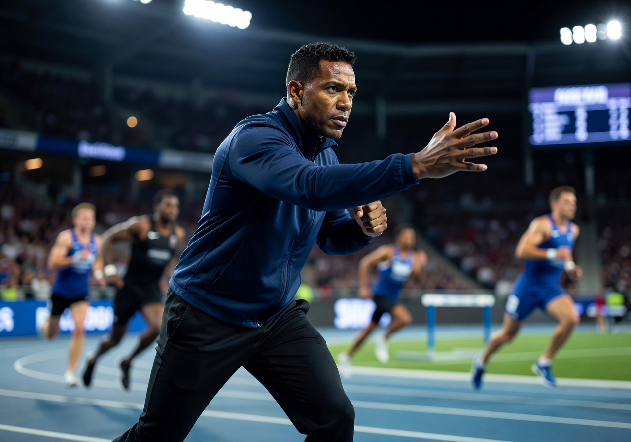Coach Devon Brooks, elite competition coach